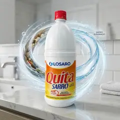LOSARO - QUITASARRO LIQUIDO EXTRAFUERTE 1 LITRO (1000 ML) - FACIL DE USAR