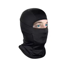 OEM - Pasamontañas Antiviento Para Motocicleta Color Negro Unisex