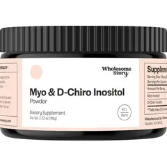 HEALTH NATURAL - Myo-Inositol + D-Chiro Inositol 40:1 EN POLVO – Equilibrio hormonal, 30 PORCIONES Original