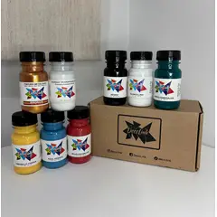 GENERICO - PINTURAS A LA TIZA DECOLINK KITS DE 8 COLORES VARIADOS 120 ML