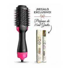 GENERICO - Cepillo Secador y Voluminizador 4 en 1 + Perfume 35ml de Regalo