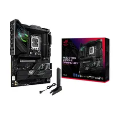 ASUS - Placa madre ROG Strix Z890-F Gaming ATX LGA 1851 DDR5 WiFi 7 5 M.2 PCIe 5.0 Thunderbo