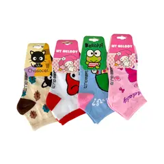 SANRIO - Pack 4 Medias MELODY amigos Talla 32 a 36