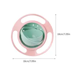 GENERICO - Plato Giratorio 360° Ovni para Bebe Verde Melon