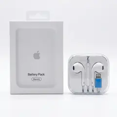 OEM - Cargador Portátil Magsafe10000 Mah Inalámbrico + Auriculares A-02