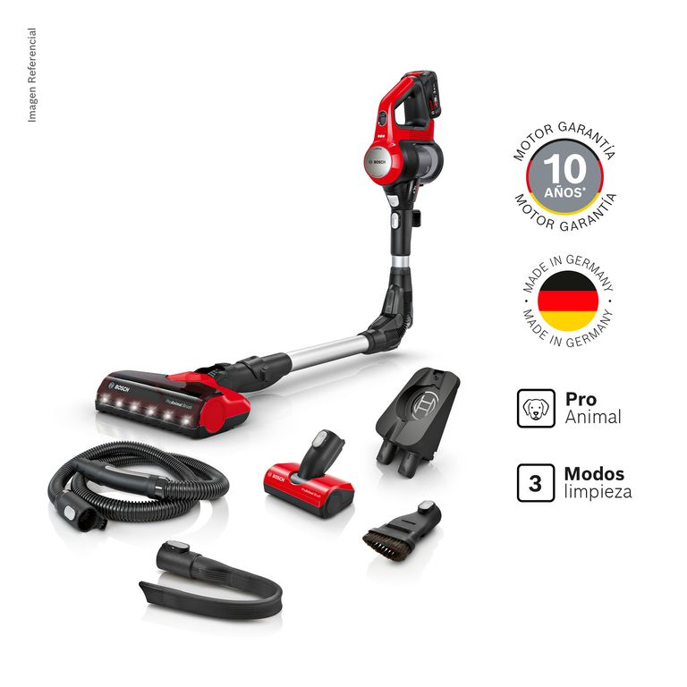 Aspiradora Sin Cable Unlimited 7 ProAnimal Rojo BBS711ANM