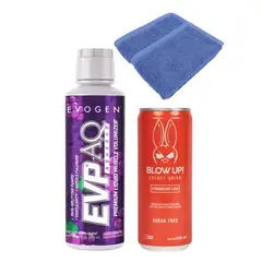 EVOGEN - Pre Entreno Liquido Evp Aq Glycerol Juicy Grape + regalos
