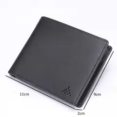 ALDEBARAN - Billetera de Cuero Vacuno Aldebarán 7313 Diseño Clásico RFID Hombre