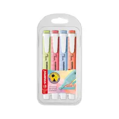 STABILO - RESALTADOR SWING COOL PASTEL BLTX4