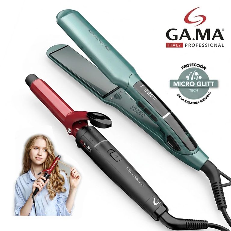 Combo Plancha de Cabello X-wide BECHS0000002129 + Rizador Tourmalina BECCG0000000221