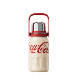 GERM - Termo Deportivo Premium Coca-Cola x 800 ml / 27 Oz Beige