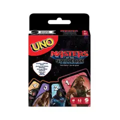 UNO - Masters of the Universe Mattel Juego de Cartas con Regla Espada del Poder