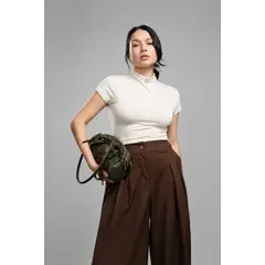 MISS LADY - Top Con Cuello Mock Jessica -
