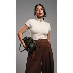 MISS LADY - Top Con Cuello Mock Jessica -