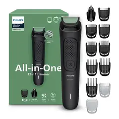 PHILIPS - Recortador 12 En 1 De Cuerpo, Rostro Y Cabello