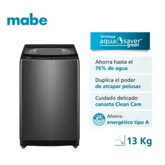 Mabe - Lavadora Automática 13 Kg Diamond Gray LMAP3120WDGBB0