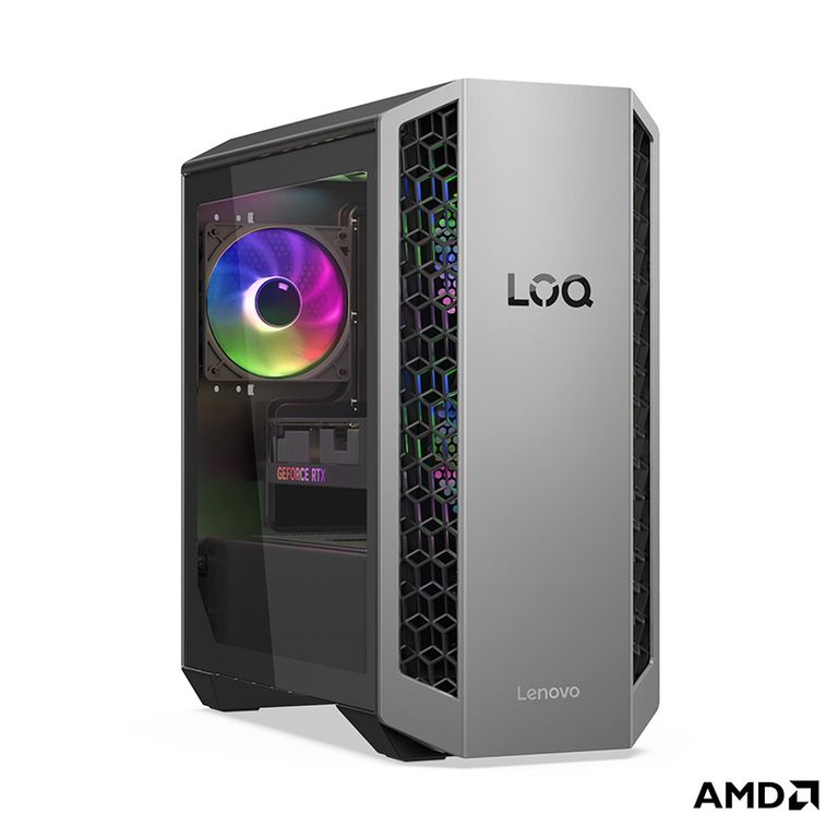 Pc Gaming Loq Tower 26Adr10 Ryzen 7 8745Hx 3.6/5.1Ghz 16Gb Ddr5