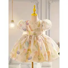 GENERICO - VESTIDO PARA NIÑA DE TEMATICA DE MARIPOSAS