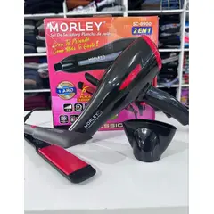 GENERICO - COMBO SECADORA & PLANCHA DE CABELLO 2500W MORLEY