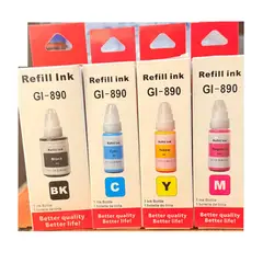 GENERICO - Kit Tinta Compatible GI-190 GI190 para Canon G2100 G3100 G3110 G4100 G4110