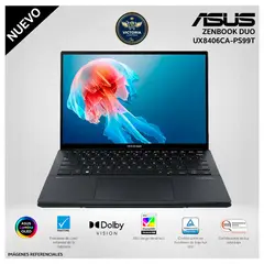 ASUS - LAPTOP ZENBOOK DUO UX8406CA-PS99T ULTRA 9-285H 32GB 2TB SSD 14 OLED 120HZ