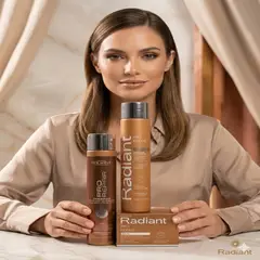 PLACENTA LIFE RADIANT - Kit Radiant Pro Repair Shampoo 300ml + acondicionador + mascarilla 350gr
