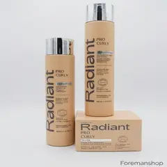 PLACENTA LIFE RADIANT - Kit Radiant Pro Curly Shampoo 300ml + acondicionador + mascarilla 350gr