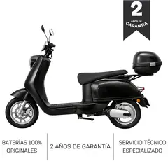 MOVEEN - BICIMOTO ELÉCTRICA URBAN 4 VINTAGE LITHIUM EXTRAIBLE + CAJUELA GRATIS