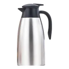 WELL BEING - Termo de Acero Inoxidable 2L Well-Being Doble Capa, Mantiene Calor y Frío + Accesorios