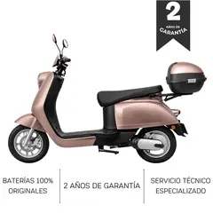 MOVEEN - BICIMOTO ELÉCTRICA URBAN 4 VINTAGE LITHIUM EXTRAIBLE + CAJUELA GRATIS