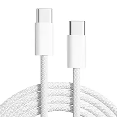 GENERICO - CABLE USB-C A USB-C TRENZADO DE 240W 2 METROS