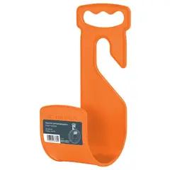 Truper - Gancho plástico naranja para manguera de jardín COD 100173