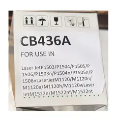 GENERICO - TONER HP COMPATIBLE CB436A Laserjet M1120 Mfp M1522 Mfp M1522Nf P1505 P1505N