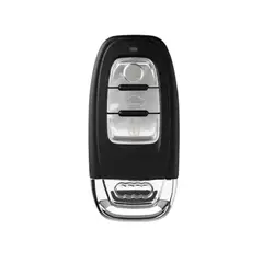 GENERICO - Carcasa de Llave Inteligente 3 Botones para Audi – Control Remoto Premium