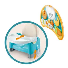 IDEAL - SILLA PORTATIL REGULABLE PARA BEBE CON ACCESORIOS
