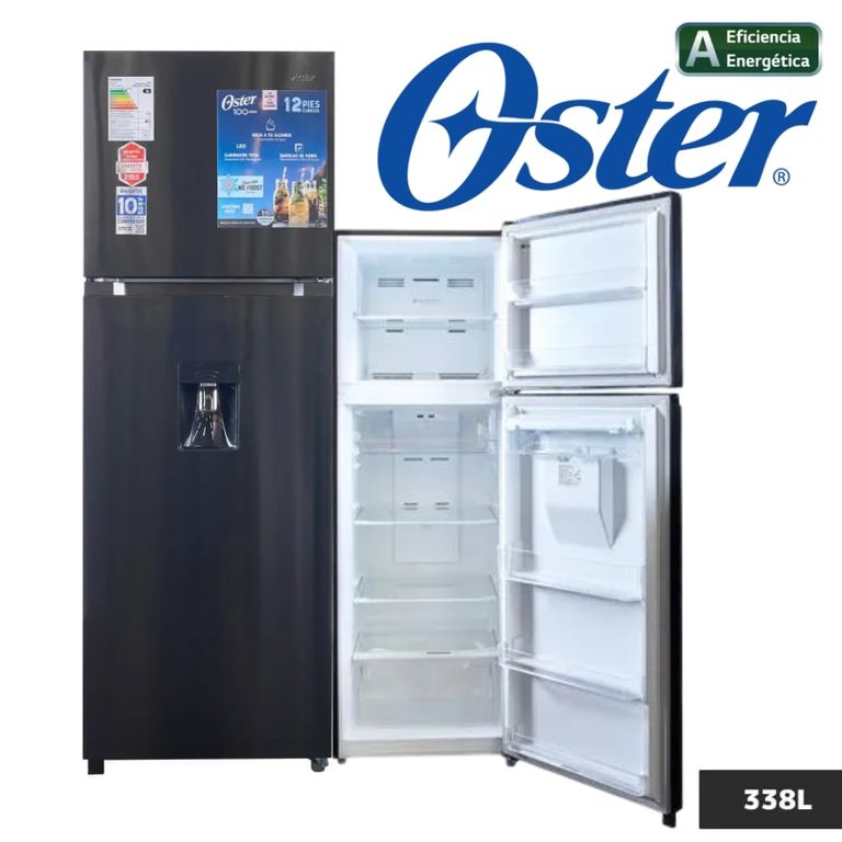 REFRIGERADOR 338LT COLOR NEGRO MODELO PNFMI1202BDI
