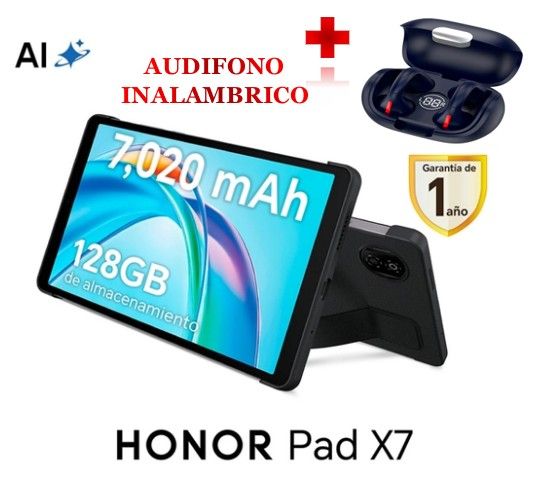 TABLET PAD X7 8.7” 128GB+ AUDIFONOS INALAMBRICOS
