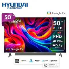 HYUNDAI - Televisor HYLED5029QFG QLED 50 Google TV