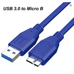 GENERICO - Cable de Disco Duro Externo 3.0 a Micro-B
