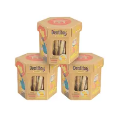 DENTITOY - Dentibox de Vacuno Caja 50 Unid Pack x 3