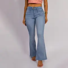 ROXJES JEANS - Flare Jean Sara Acampanado Denim