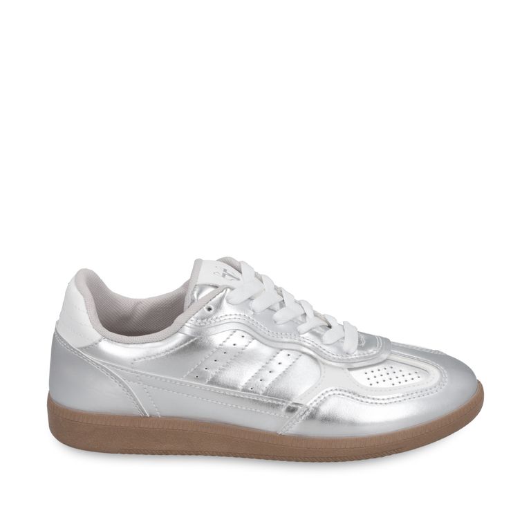 Zapatilla Plateada Mujer 48062