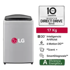 LG - LAVADORA 17 KG CARGA SUPERIOR AI DD INTELIGENCIA ARTIFICIAL WT17DV6T