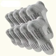 GENERICO - Medias Cortas Acolchadas Cushioned Pack x3 Suaves y Transpirables