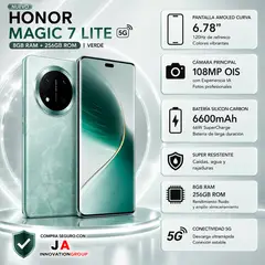 HONOR - CELULAR Magic7 Lite 5G 8GB + 256GB – Verde