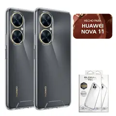 PERU IMPORTACIONES - Combo 2 Space Case Transparente Para Huawei Nova 11