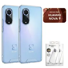 PERU IMPORTACIONES - Combo 2 Space Case Transparente Para Huawei Nova 9 Funda Para celular
