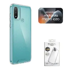 PERU IMPORTACIONES - Space Case Transparente Para Motorola E20 Funda Para celular