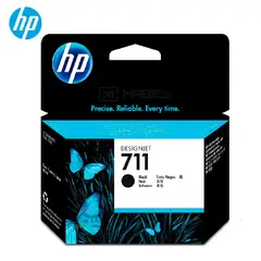 HP - Cartucho de Tinta 711 Negro CZ133A DesignJet T120, T520, T530 Original - 80ml