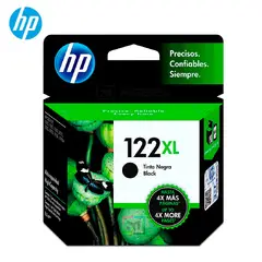 HP - Cartucho de Tinta 122XL Negro CH563HL Deskjet 1050, 2050, 3050 Original